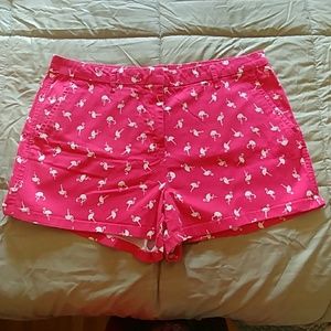 Elle flamingos shorts
